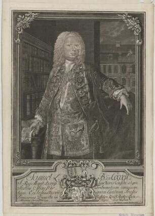 Bildnis des Samuel de Cocceji