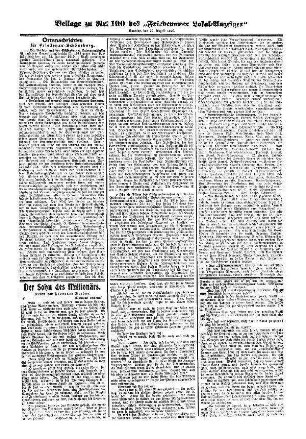 Beilage zu Nr. 190