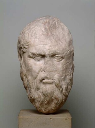 Porträtkopf des Platon
