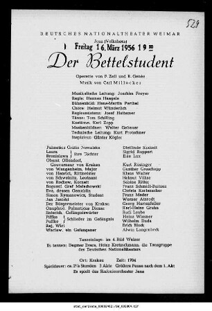 Der Bettelstudent