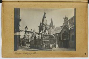 Scaliger-Gräber, Verona: Ansicht (aus: Skizzen- und Fotoalbum 5)