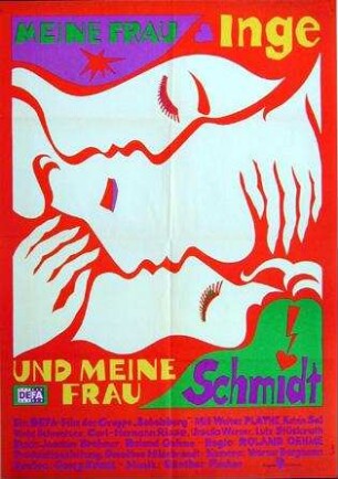 Filmplakat von "Meine Frau Inge und meine Frau Schmidt" (1984/85)