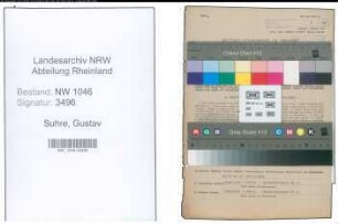 Entnazifizierung Gustav Suhre , geb. 12.03.1915 (Bankangestellter)