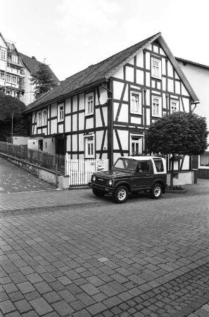 Wohnhaus (Wohnhaus, Fachwerk); Battenberg, Hauptstraße 29