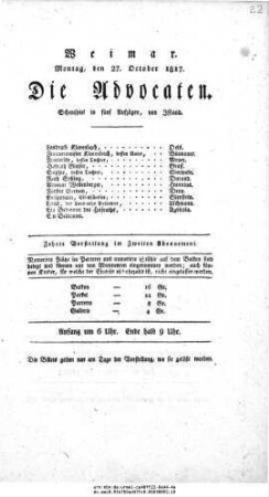 Die Advocaten
