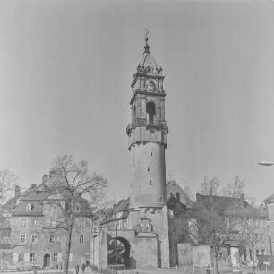 Reichenturm : Bautzen. Reichenturm mit Reichentor, Kornmarkt