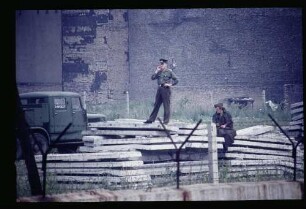 Grenze Wilhelmstr. 26.7.62.