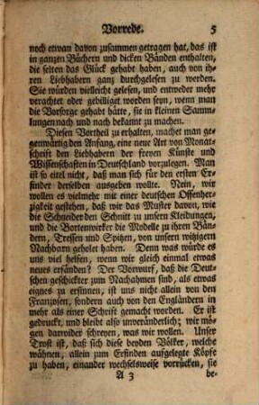 Belustigungen des Verstandes und Witzes. 1741,7/12, 1741, Juli - Dez.