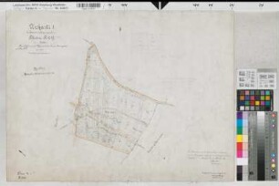 Rheine (Rheine), Zusammenlegung Rheine, Urkarte I Rheine l.d.Ems Flur 4;5