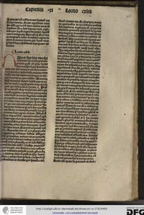 Lectio cxliii.