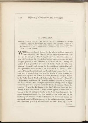 Chapter XXIV. English caricature in the age of George II.
