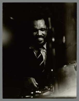 Billy Higgins : Portrait des Jazz-Schlagzeugers Billy Higgins beim Jazz Jamboree Warschau 1983