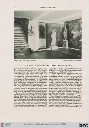 Das Museum "Au Pauvre Diable" zu Maubeuge