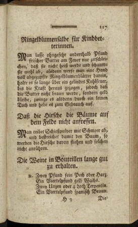 Ringelblumensalbe für Kindbetterinnen