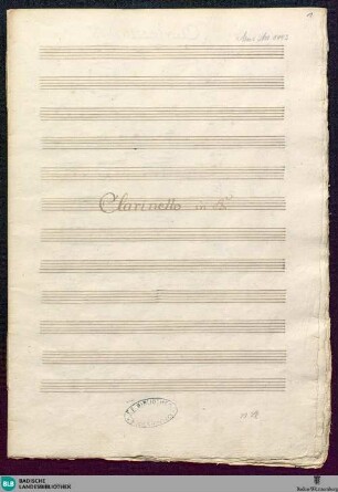 Septets - Don Mus.Ms. 1143 : cl, fag, cor, strings; E|b; KWV 5201