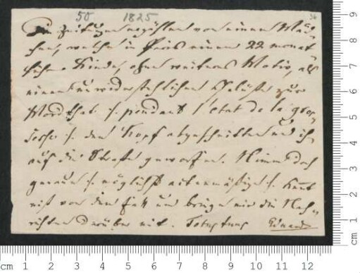 Brief von Julius Eduard Hitzig an Adelbert von Chamisso