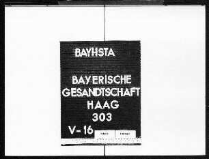 Der Gesandte August Freiherr von Gise