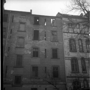 Negativ: Ruine, Cranachstraße 59, 1952