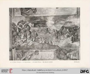 12. Il Diluvio Universale. Le déluge universel. The universal Deluge. Die allgemeine Sundfluth (Michelangelo)