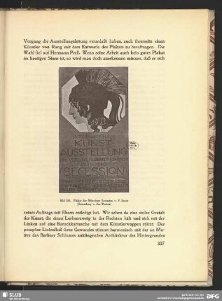 Plakat der Münchner Secession