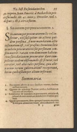 Sin autem per procuratorem.