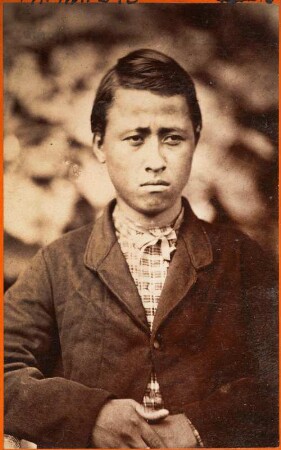 Junge aus Pohnpei (Sammlung Godeffroy im GRASSI Museum für Völkerkunde zu Leipzig)