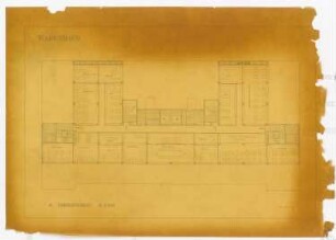 Warenhaus: Grundriss 6. OG M 1:100