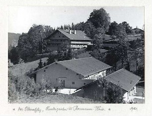 Fick, Roderich; Obersalzberg; Gasthof Platterhof - Der Obersalzberg, Kindergarten und Bormann-Haus