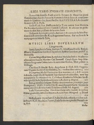 Libri Vario Idiomate Conscripti.