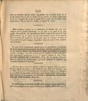 Pensées D'Un Belge Sur Les Affaires Présentes