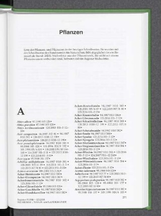 Pflanzen