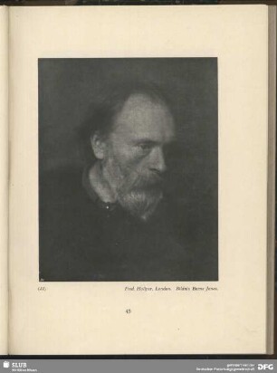 Bildnis Burne Jones