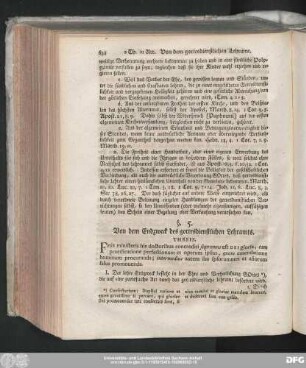 §. 5. Von dem Endzweck der gottesdienstlichen Lehramts.