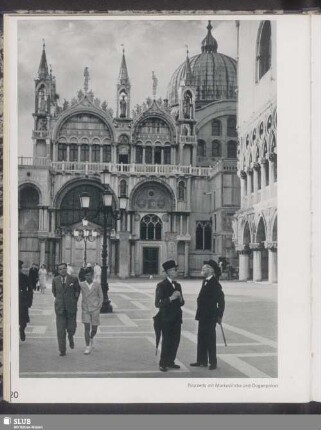 Piazetta mit Markuskirche und Dogenpalast