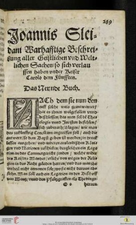 Das Neunde Buch