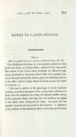 Notes to Canto Second