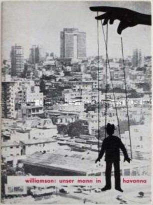 Programmheft der städtischen Theater Karl-Marx-Stadt zu der Oper "Unser Mann in Havanna"
