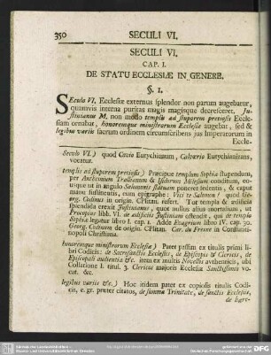 Seculi VI