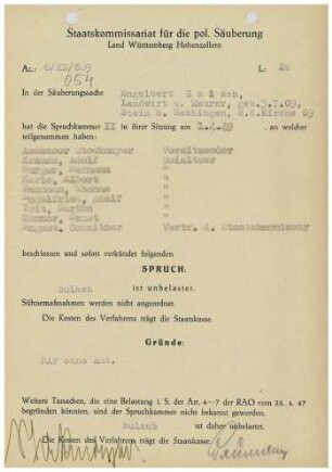 Bulach, Engelbert