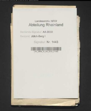 Aussätzige; jüdischer Arzt zu KERPEN, 1492; Pest zu DÜSSELDORF, 1494; Syphilis (nuwe krenkde), 1494 ff. (s. auch Nr. 1389); Tolle Sucht, [1503]