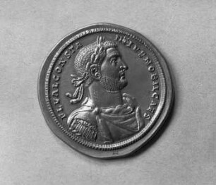 Medaillon des Kaisers Constantius I. Chlorus — Vorderseite mit dem Bildnis des Kaisers Constantius I. Chlorus