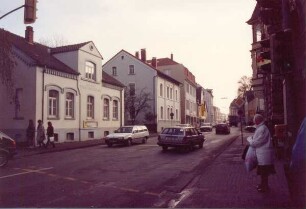 Ist - Zustand der Paulinenstraße des oberen Teils. Detmold. Paulinenstr. Papierabzug