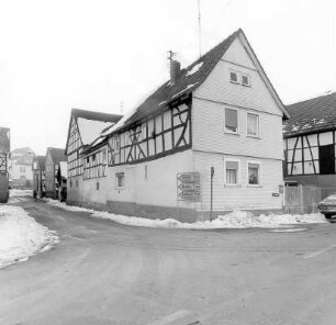 Fachwerkwohnhaus; Nidda, Hinterstraße 39