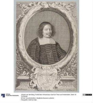 Porträt des Wenzeslaus Graf von Thun und Hohenstein