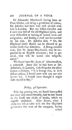 September 3. - Colonel Montgomery, now Earl of Eglintoune.