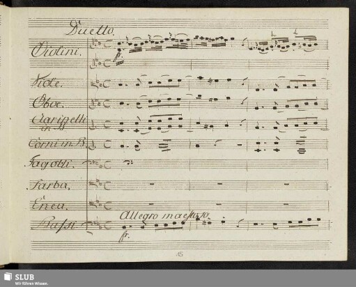 Duetto: Sei vinto eppur non sai