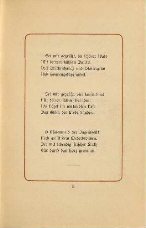 Feder-Zeichnungen aus Wald und Hochland