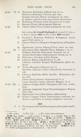 333-344, Matrikel 26329-26597 (1669-1670)