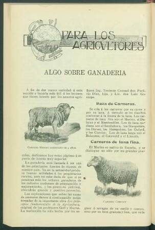 Para los Agricultores