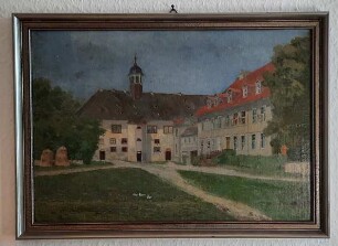 Wilhelm Bertram / Ölgemälde / Schloss Rotenkirchen